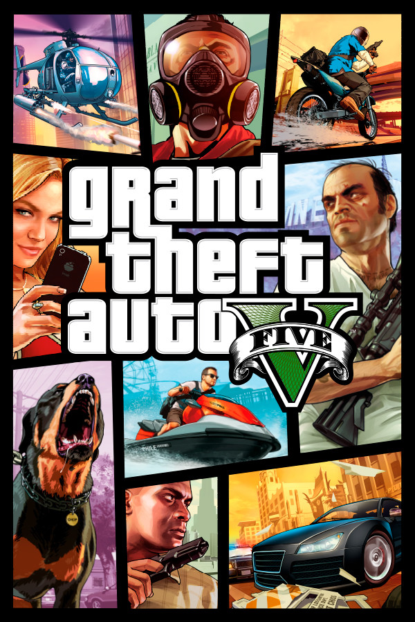 Capa do jogo GTA V